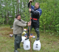 Preparing an experimental setup.2016. Ph.: D. Lajus